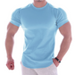Men’s Raglan Sleeve Athletic T-Shirt – Stretch, Quick-Dry & Muscle Fit