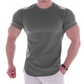Men’s Raglan Sleeve Athletic T-Shirt – Stretch, Quick-Dry & Muscle Fit