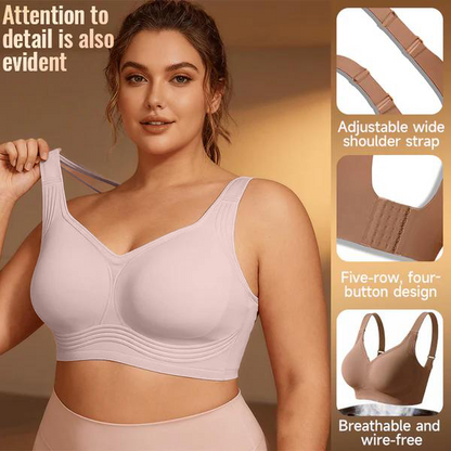 ✨️NEW YEAR SALE⚡50K+ SOLD!💝🏆Super firming bra | Women Wirefree Seamless Bras 👍No more sagging breasts